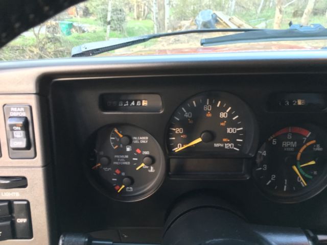 1993 Red GMC Typhoon SUV