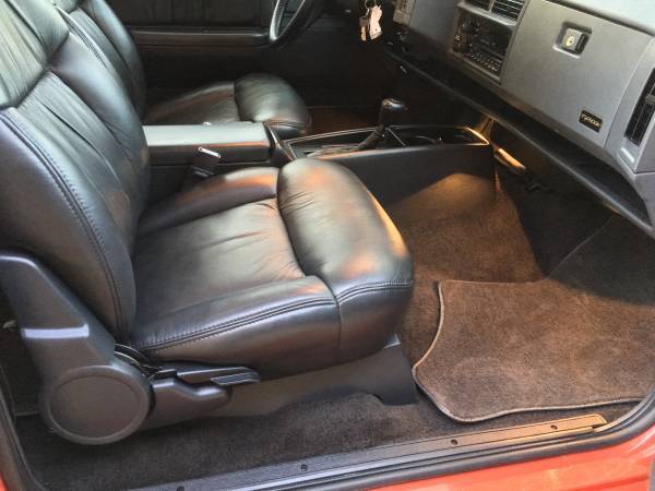 1993 Red GMC Typhoon SUV