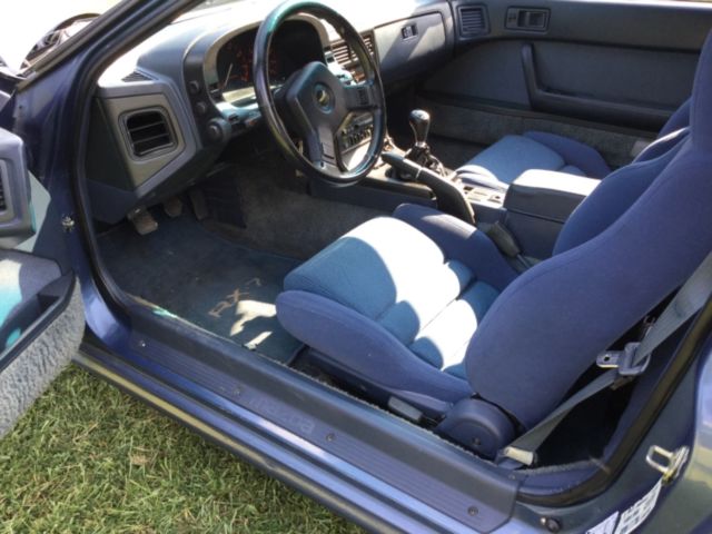 1987 Blue Mazda RX-7 Coupe