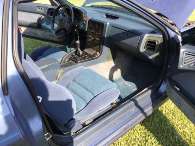 1987 Blue Mazda RX-7 Coupe