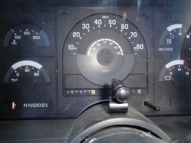 1990 Blue Chevrolet Silverado 1500 Standard Cab Pickup