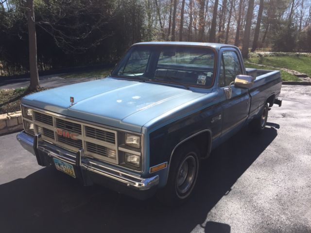 1984 BLUE GMC Sierra 1500 Pickup