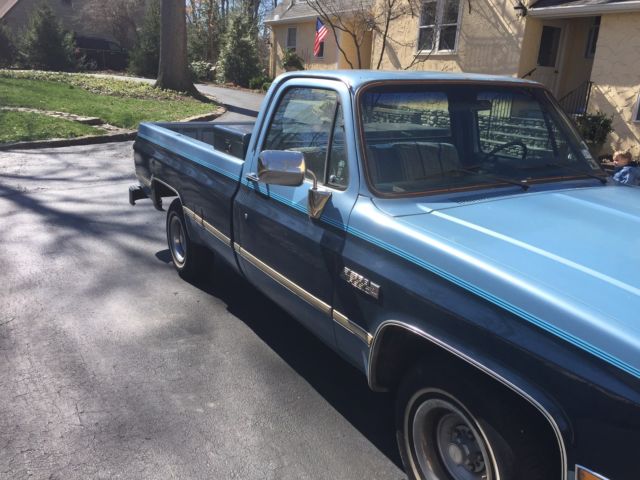 1984 BLUE GMC Sierra 1500 Pickup