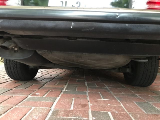 1986 Black Mercedes-Benz SL-Class Convertible