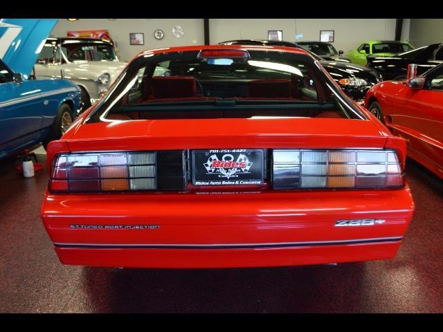 1986 Red Chevrolet Camaro --