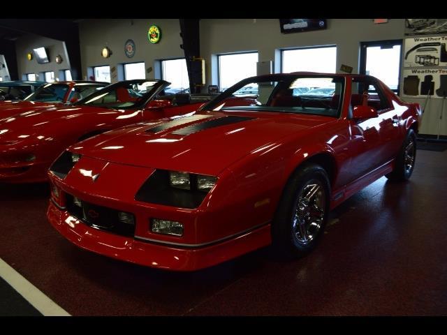 1986 Red Chevrolet Camaro --