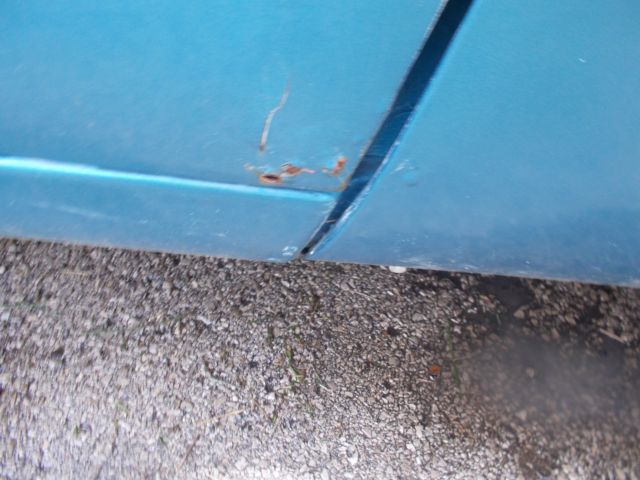 1966 Blue Ford Ranchero Standard Cab Pickup