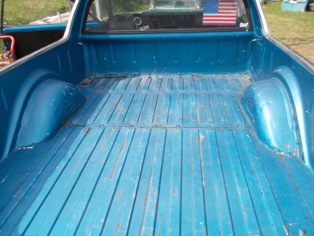 1966 Blue Ford Ranchero Standard Cab Pickup