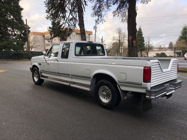 1994 White Ford F-250 Extended Cab Pickup