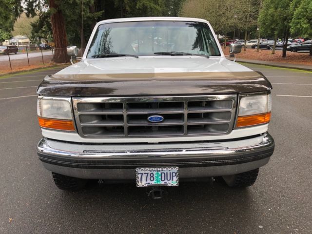 1994 White Ford F-250 Extended Cab Pickup