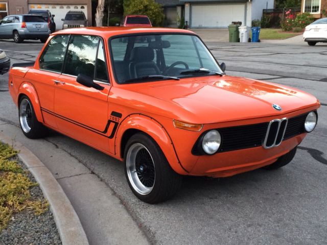 1973 Inka Orange BMW 2002 Coupe