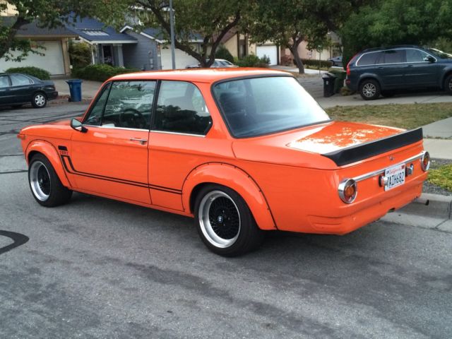 1973 Inka Orange BMW 2002 Coupe
