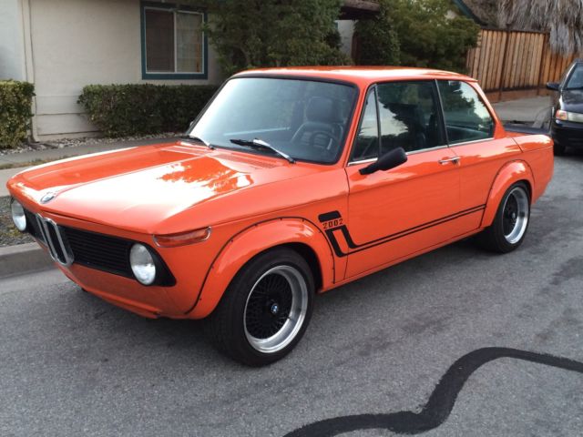 1973 Inka Orange BMW 2002 Coupe