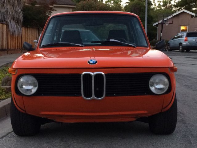 1973 Inka Orange BMW 2002 Coupe