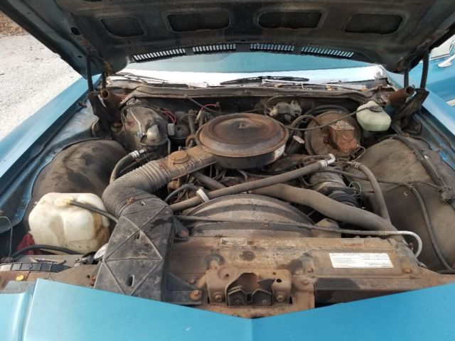 1975 Blue Chevrolet Impala Sedan