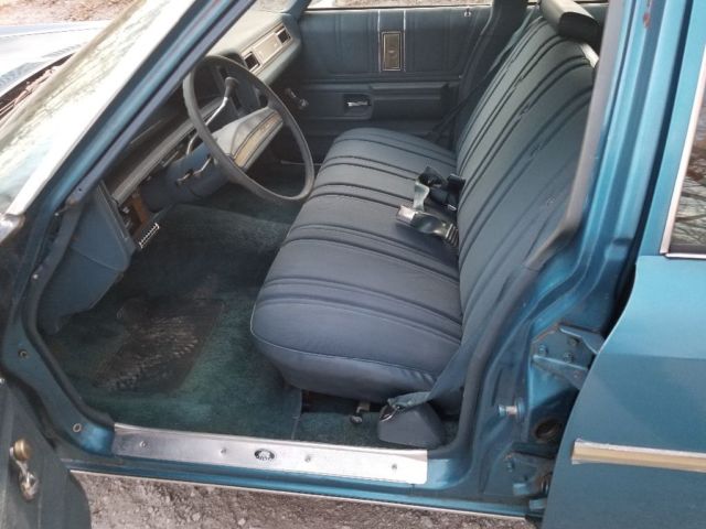 1975 Blue Chevrolet Impala Sedan