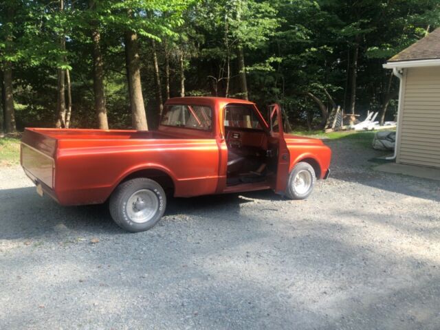 1969 Orange Chevrolet C-10 Standard Cab Pickup