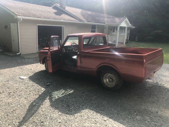 1969 Orange Chevrolet C-10 Standard Cab Pickup