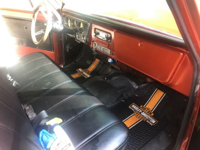 1969 Orange Chevrolet C-10 Standard Cab Pickup