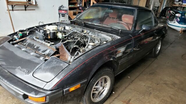 1985 Brown Mazda RX-7 Coupe