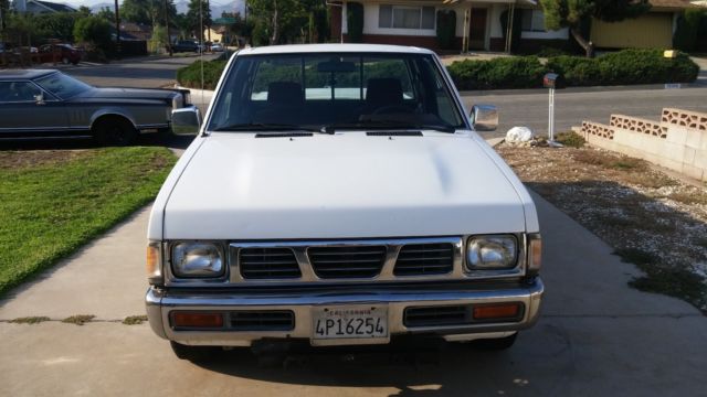 1992 White Nissan Other Pickups Extended Cab Pickup