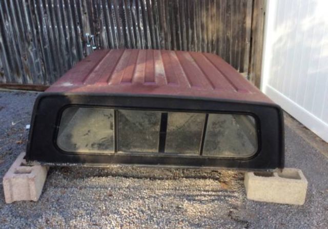 1982 Burgundy Ford F-100