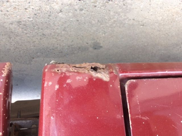 1982 Burgundy Ford F-100