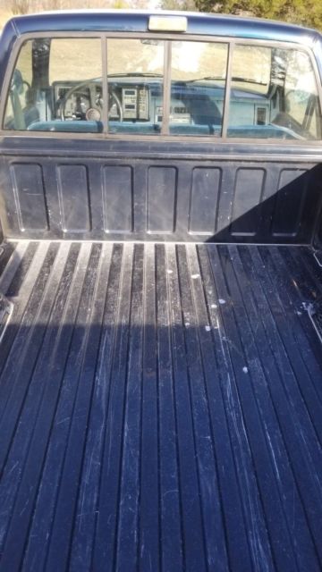 1989 Blue GMC 1500 Series Standard Cab Pickup