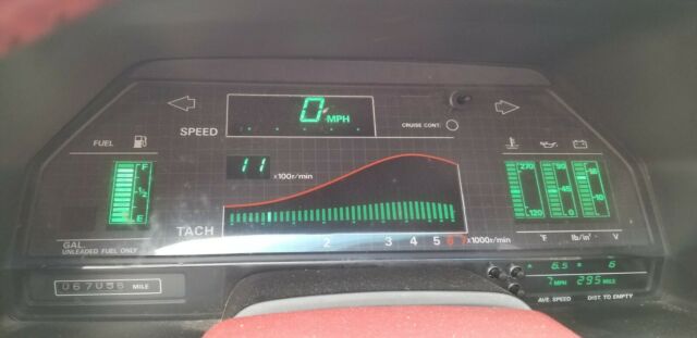 1984 Red Nissan 300ZX Coupe