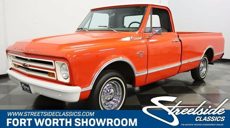 1967 Red Chevrolet C-10 Pickup Truck