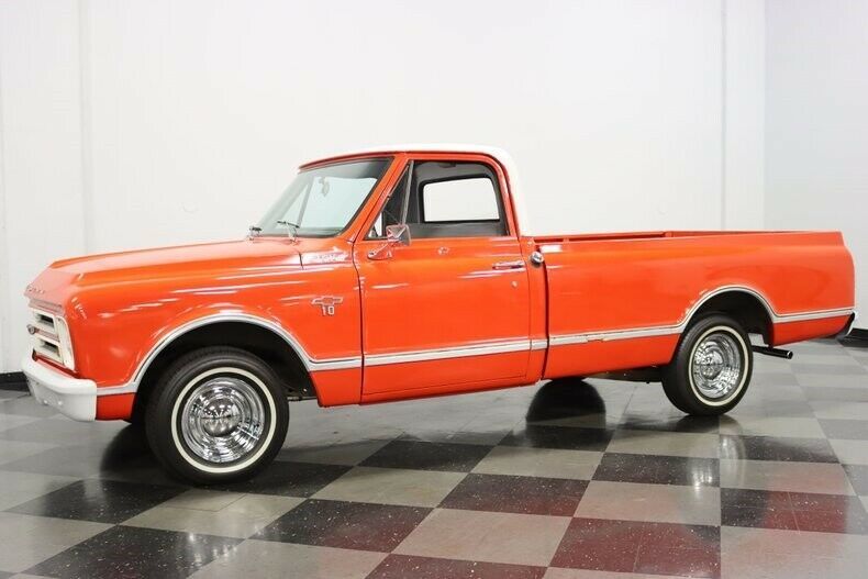 1967 Red Chevrolet C-10 Pickup Truck
