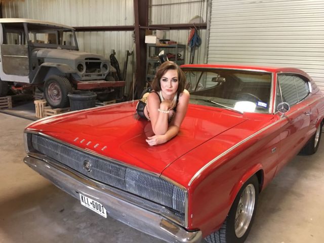 1966 Red Dodge Charger Fastback