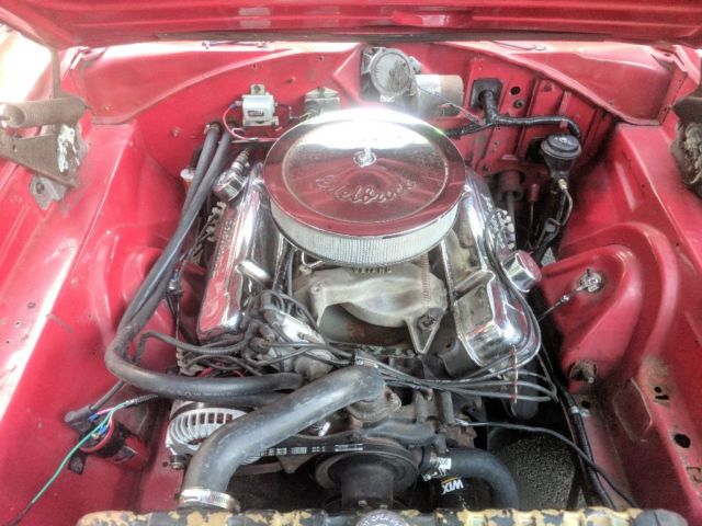 1966 Red Dodge Charger Fastback