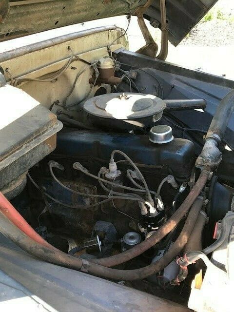 1966 White Chevrolet C-10 Standard Cab Pickup