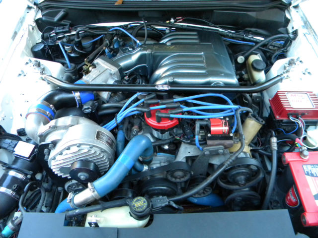 1994 White Ford Mustang Coupe