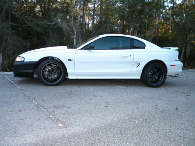 1994 White Ford Mustang Coupe