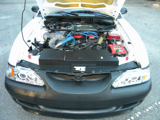 1994 White Ford Mustang Coupe