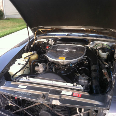 1986 Gray Mercedes-Benz SL-Class Convertible