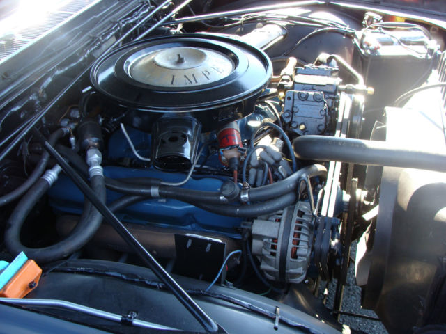 1967 Black Chrysler Imperial 4 door hard top