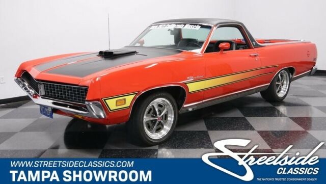1971 Red Ford Ranchero Hardtop