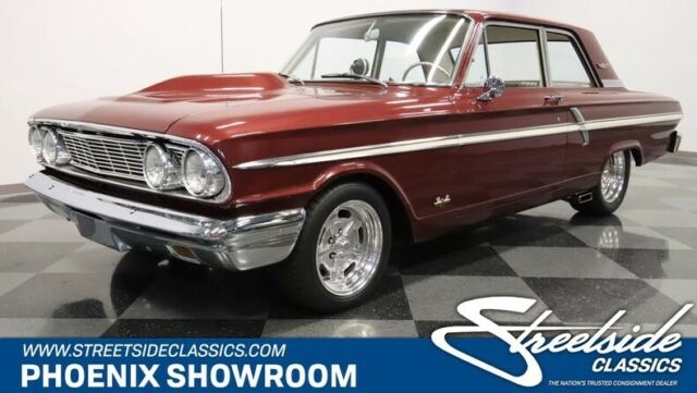 1964 Burgundy Ford Fairlane Hardtop