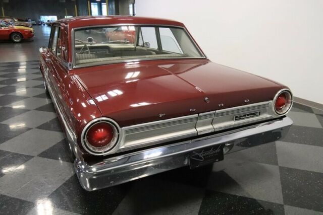 1964 Burgundy Ford Fairlane Hardtop
