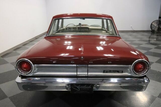 1964 Burgundy Ford Fairlane Hardtop