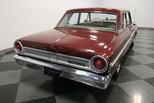 1964 Burgundy Ford Fairlane Hardtop
