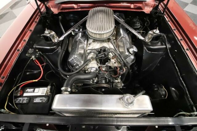 1964 Burgundy Ford Fairlane Hardtop