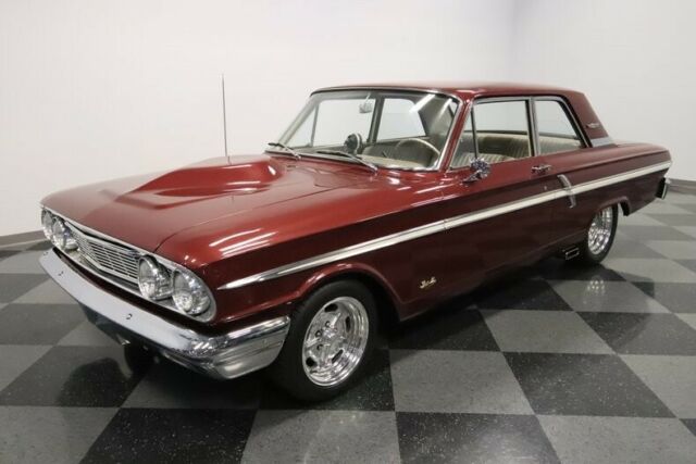 1964 Burgundy Ford Fairlane Hardtop