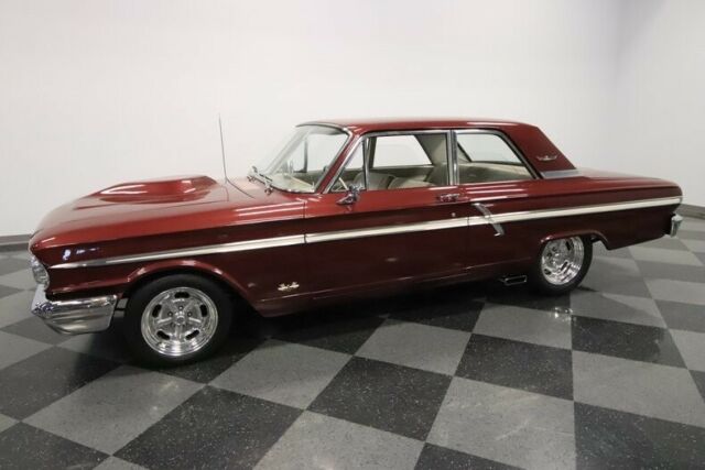 1964 Burgundy Ford Fairlane Hardtop