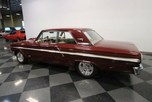 1964 Burgundy Ford Fairlane Hardtop