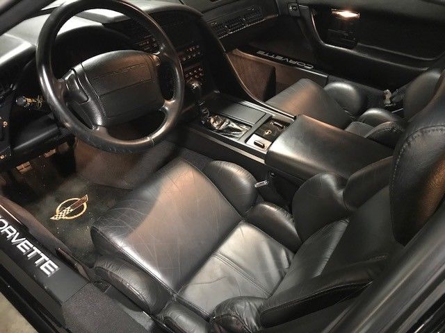 1992 Black Chevrolet Corvette