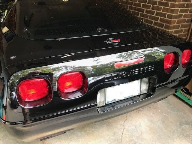 1992 Black Chevrolet Corvette